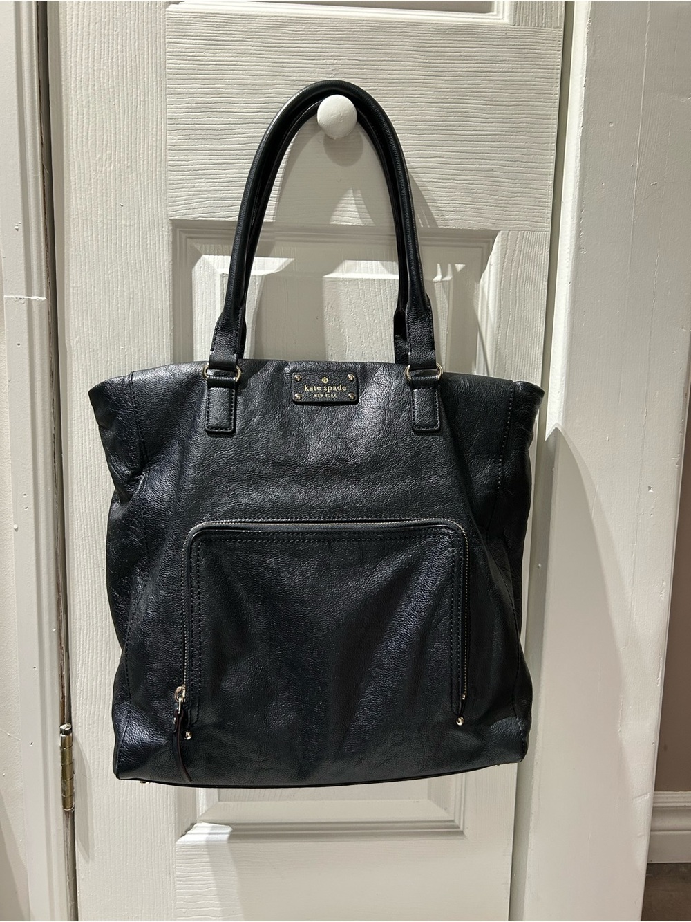 Kate Spade Rare Baxter Street Fernrose  Leather Tote -will fit laptop